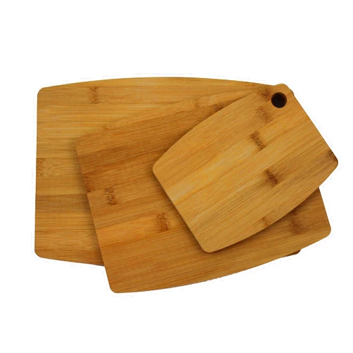 Azzure Home MRKT FINDS 3PK Bamboo Cutting Board, Kitchen Chopping Board, Heavy Duty Serving Tray, Ak426