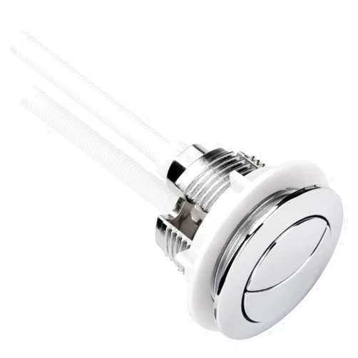 Szzijia Dual Flush Toilet Water Tank Valve Push Button for 38mm Hole Cistern Lid