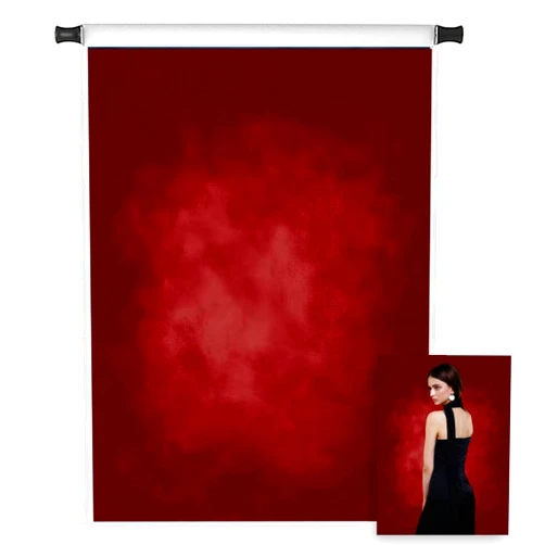 Kate Red Photography Backdrops Abstract Photo Backdrop Poratrait Background for Photoshoot, 5x7ft