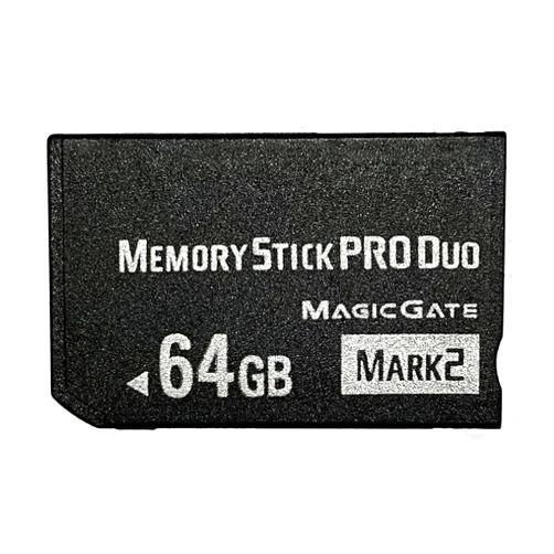LILIWELL MS 64GB Memory Stick pro Duo 64GB (Mark2) for PSP1000 2000 3000 High Speed Memory Card
