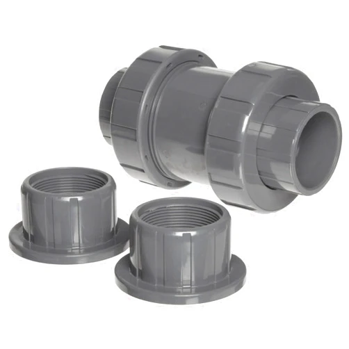 Hayward TC20075STE Series TC True Union Ball Check Valve, Socket/Threaded End, CPVC with EPDM Seals, 3/4