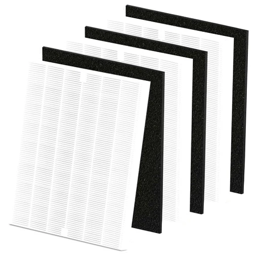 Lichelete AP-1512HH 200M Filter Set Compatible with Coway Airmega AP-1512HH and Airmega 200M air Puri-fier, 3 and 3 Carbon Filters, AP-1512HH-FP, AP-1518R, AP-1519P, Part 3304899
