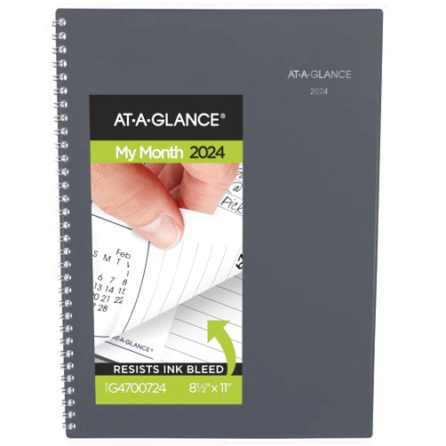 AT-A-GLANCE 2024 Monthly Planner, DayMinder, 8-1/2