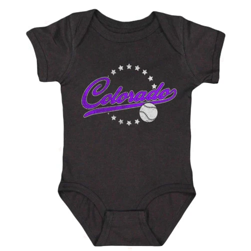 Xtreme Apparrel Retro Vintage Style Kid's Bodysuit for Baseball Fans