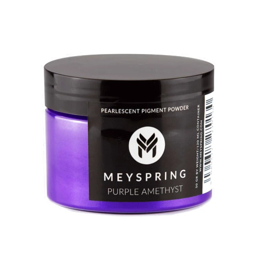 MEYSPRING Purple Amethyst Epoxy Resin Color Pigment - 50g - Mica Powder for Epoxy Resin