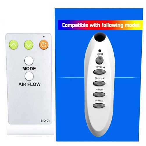 XINJISHIMIN Replacement Remote Control for Bionaire Window Fan BWF0910AR BW2300 BW2100R BAP1300