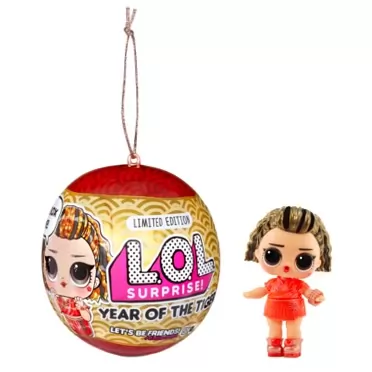 L.O.L. Surprise! LOL Surprise Year of The Tiger Doll Good Wishes Baby with 8 Surprises, Lunar New Year Doll, Accessories, Limited Edition Doll