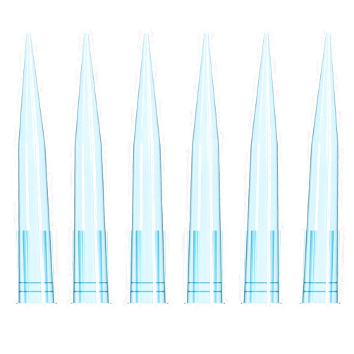 ONiLAB Pipette Tips 1000 UL/ 1mL 500 PCS Clear Blue Laboratory Universal Plastic Liquid Pipettor Tips Polypropylene (PP) Autoclavable