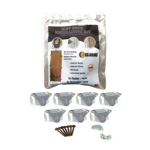 Innovative Construction Enterprises EZ-Hang Door Installation Kit - Quick and Easy Door Hanging: No Shims Required