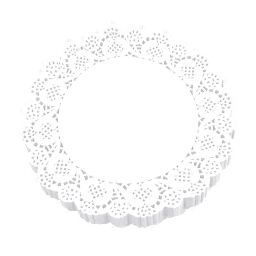 CC wonderland zone PPaper Doilies 4 inch,White Paper Doilies, Lace Paper Doilies Round Decorative Paper,100 PCS