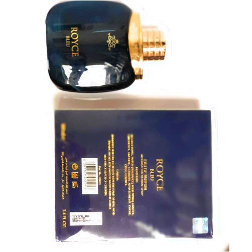 Lattafa ROYCE BLUE EAU DE PARFUM 3.4 FL OZ