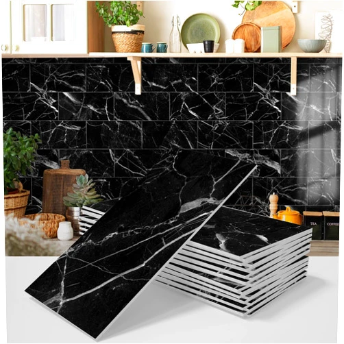 CECEKIS Peel and Stick Backsplash Tile, 32 PC Pack (8
