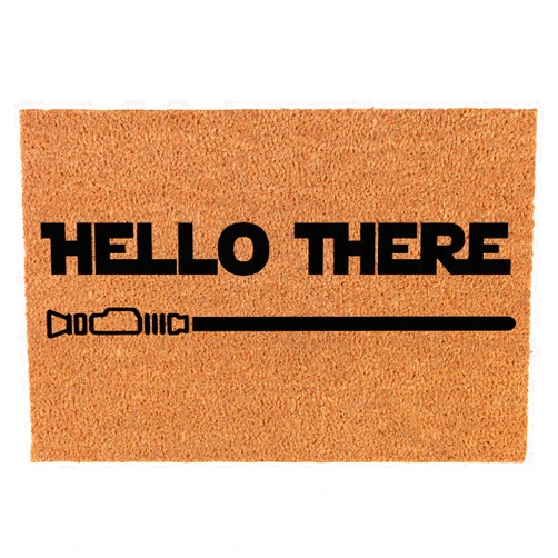 MIP Welcome Doormat Coco Coir Door Mat Hello There (30