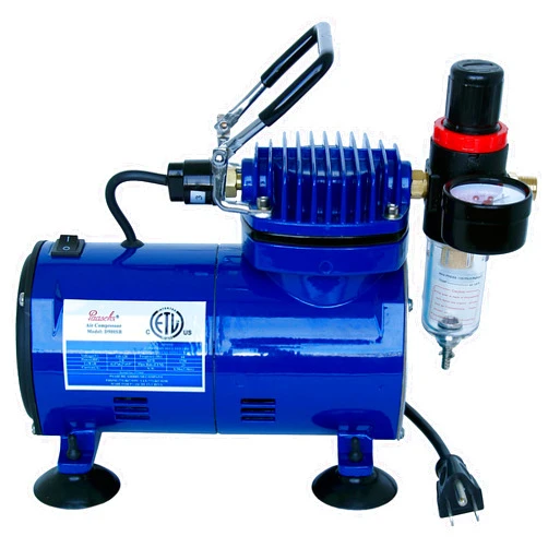 Paasche D500SR 1/5 HP Compressor with Regulator and Moisture Trap