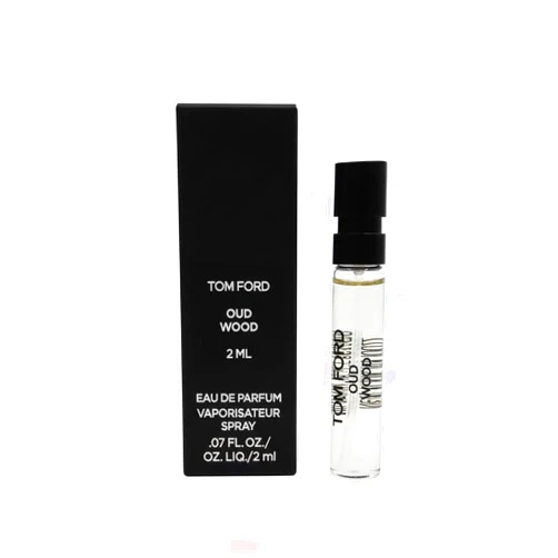 Tom Ford 1 Oud Wood Eau De Parfum EDP Spray Sample Vials .06oz/ 2ml each