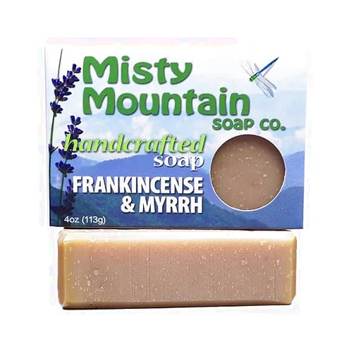 Misty Mountain Soap Co. Frankincense and Myrrh Handcrafted Bar Soap by Misty Mountain Soap Co.