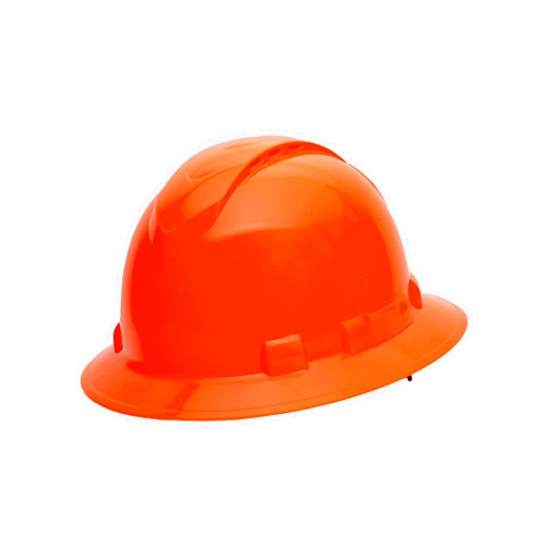 Ridgeline Pyramex Ridgeline Full Brim Vented Hard Hat 4 Point Ratchet Suspension