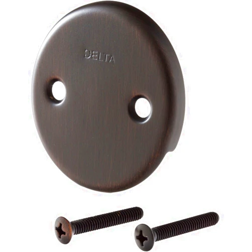 Delta Faucet RP31556RB Overflow Plate and Screws, Venetian Bronze