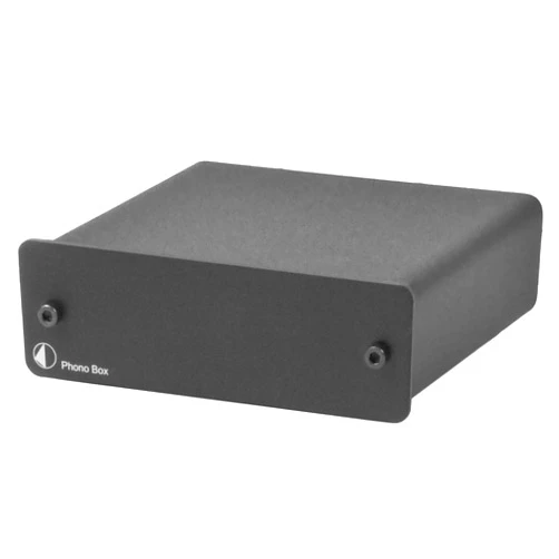 Pro-Ject Audio - Phono Box DC - MM/MC Phono preamp with line Output (Black)