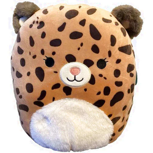 Squishmallows Official Kellytoy 11 Inch Squishy Soft Plush Toy Animal (Kei The Cheetah with Fuzzy Belly, Ears & Tail)