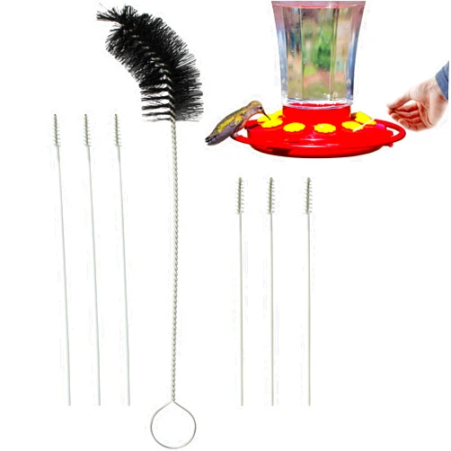 Cornucopia Brands Cornucopia Hummingbird Feeder Cleaning Brush Set, Deluxe 7-Piece Set