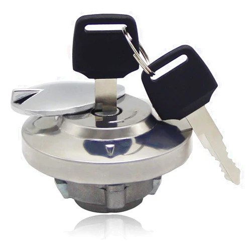Dobest Gas Locking Cap Fuel Gas Tank Locking Cap Lid Cover Keys-For Honda VT1100 Shadow 1100 VT750 VT1100C VT600 VT750C VT1100C2 VF750 CD VT1300 CR CS CT CX CMX250 Shadow 400 VTX1300C VTX1300R 17620-KR3-751
