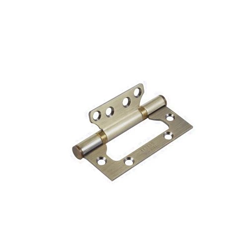 BIGWE 6 PCS Door Hinges, Non Mortise Door Hinges, 4 x 3 inch Stainless Steel Door Hinge with Mounting Screws, Easy Installation,Bronze