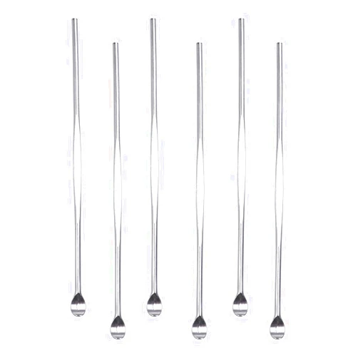 SUPVOX 6pcs Stainless Steel Ear Pick Metal Ear Spoon Ear Wax Curette Ear Cleaner Tool Earwax Removal Kit