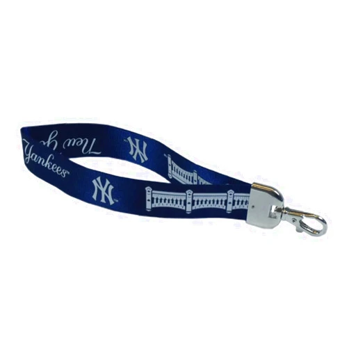 Pro Specialties Group Incorporated FansEdge New York Yankees Wristlet Lanyard Navy Blue (New York Yankees)