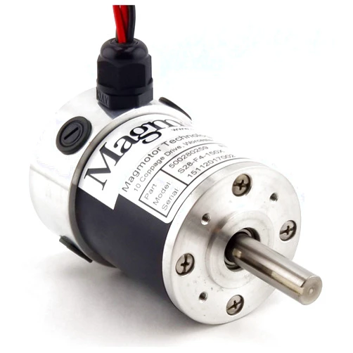 Magmotor Brushed Motor - Magmotor, S28-F4-150X, 500280259, Combat Motor, 24 VDC, 6100 RPM, Brushed DC Motor, DC Electric Motor