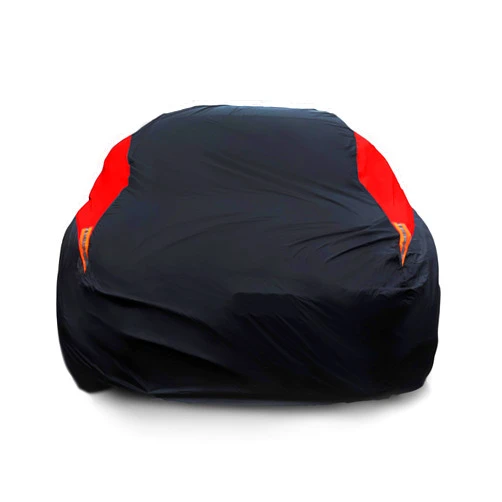 MORNYRAY Waterproof All Weather Windproof Snowproof UV Protection Outdoor Indoor Full car Cover, Universal Fit for Sedan (Length 194-206 inch)
