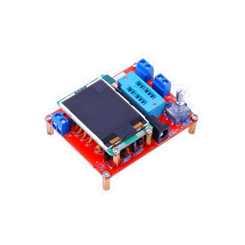 Treedix GM328 Transistor Tester Frequency Tester PWM Square Wave LCR Meter Voltmeter Full Color Screen Graphics DIY Kit with Acrylic Case