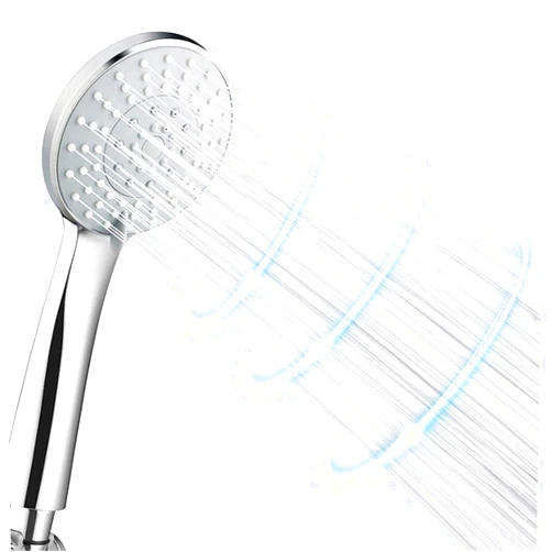 BENHAI High Pressure Adjustable Shower Head, 4 Spraying Setting Showerhead, Universal Replacement Powerful Shower Head for Massage Spa，Chrome