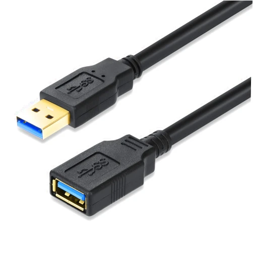 XBOHJOE USB Extension Cable 20FT High Speed USB 3.0 Extender Cable Type A Male to A Female Data Transfer 5Gbps for Mouse Extender Cable Keyboard Extension Cord etc(20ft Black)