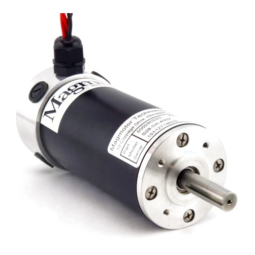 Magmotor Brushed Motor - Magmotor, S28-D4-400X, 500280223, Combat Motor, 24 VDC, 5000 RPM, Brushed DC Motor, DC Electric Motor