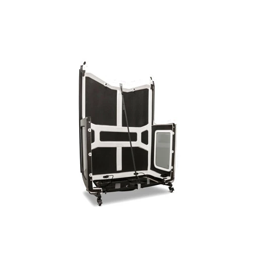 QuadraTop Premium Hardtop Storage Cart with Locking Casters - Gladiator JT - Fits Jeep Gladiator JT Hardtops - Foam-Padded Contact Protection at All Points - Liftgate Retention Strap Included