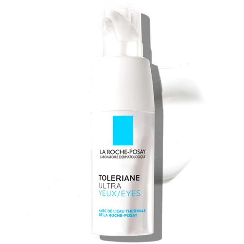 La Roche-Posay Toleriane Dermallergo Eye Cream Soothing Repair Moisturizer, Soothes and Comforts Sensitive Skin, Allergy Tested, Fragrance Free, Alcohol Free, Formerly Toleriane Ultra Eyes