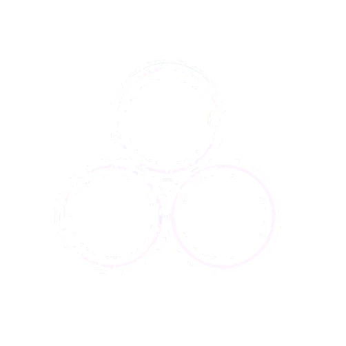 Crafts Central White Plastic Rings 12 Pieces - for Arts & Crafts and DIY's (3