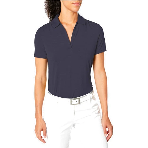 Callaway Women’s Opti-Dri Tonal Short Sleeve Polo Shirt, with Stretch Fabric and Sun Protection, Extended Sizing