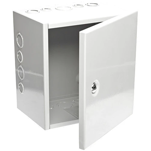 BUD Industries JBH-4961-KO Steel NEMA 1 Sheet Metal Box 10