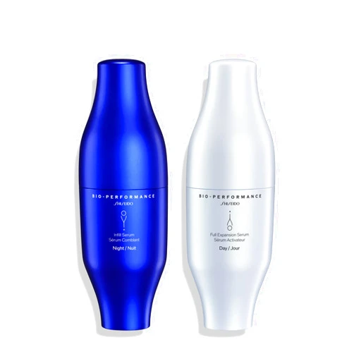 Shiseido Bio-Performance Skin Filler Serums - Two-Step Serum System - Night & Day Formulas for Plump, Firm Skin