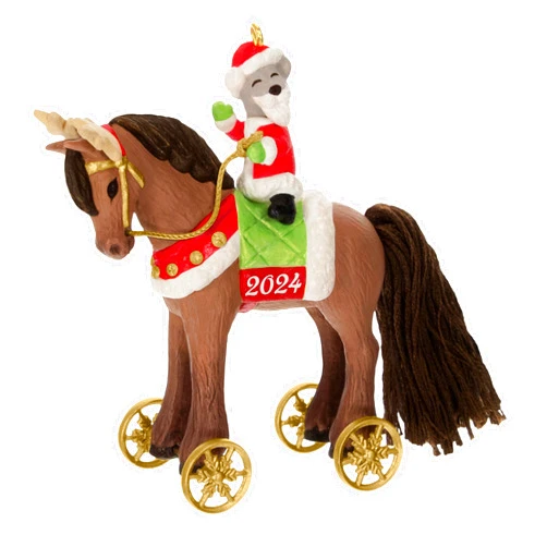 Hallmark Keepsake Christmas Ornament 2024, A Pony for Christmas 2024, Gifts for Kids