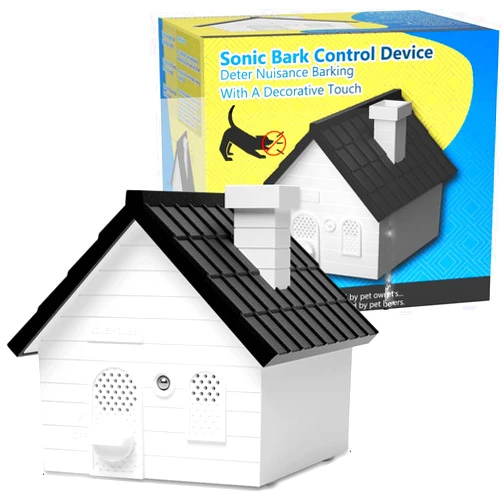 VONDER Anti Barking Device, Ultrasonic Dog Bark Deterrent Devices, Bark Box, 50 Ft. Dog Barking Control Device Indoor Outdoor for Dogs Training & Behavior Aids