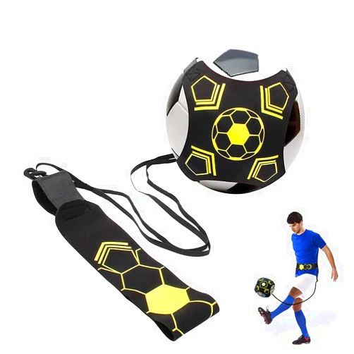Laiiqi Soccer Training Belt,Solo Soccer Practice Trainer Adjustable Practice Belt Football Practice Belt Soccer Kick Train Equipment,Hands Free Soccer Belt Fits Ball Size 3, 4, 5, Kids and Adults