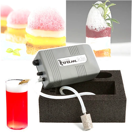 Zilook Foam Generator/Foam Machine, Molecular Gourmet Cooking Bubble Machine, Kitchen Cooking Bubble Tool, Used for Barbecue, Cocktail Drinks, Tableware Foam Making