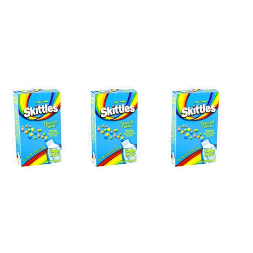 SINGLES TO GO! Skittles Singles To Go Tropical Punch 6 CT (Pack of 3)