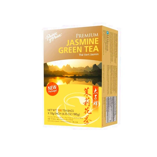 Prince of Peace Premium Jasmine Green Tea, 100 Tea Bags – Premium Green Tea Bags – Prince of Peace – 100 Pack of Tea Bags – Jasmine Tea – Premium Tea – Jasmine Green Tea