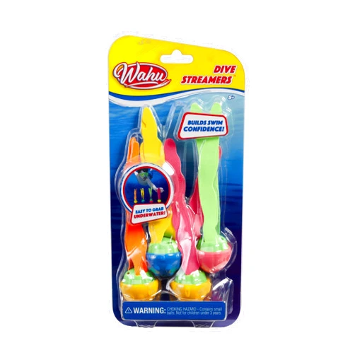Wahu Dive Streamers Pool Diving Toy Set with 7