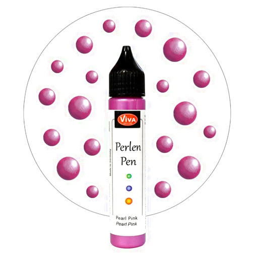 Viva Decor 25ml Pearl Pen, Pink
