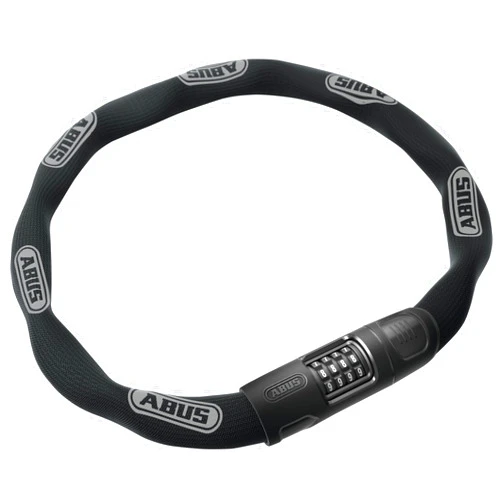 ABUS Chain Lock 8808C, Sturdy Combination Lock, Made of Specially Hardened Steel, Easy-to-Read Numbers with Cover, ABUS Security Level 9